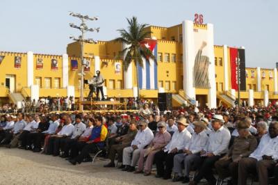 Memorable conmemoración del 26 de Julio, en Cuba