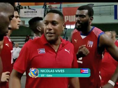 Nicolás Vives, feliz por actuación de sus pupilos
