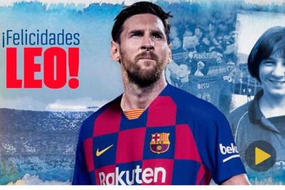-Cumple 33 el astro Lionel Messi-