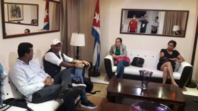 En Cuba autoridades deportivas de Honduras